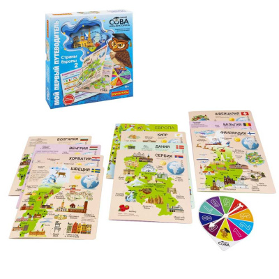 Настольная игра-викторина Страны Европы 2 Bondibon ВВ5645 01